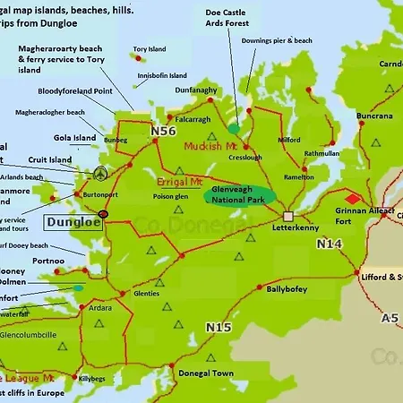 Lakeside Lodging Apartamento Dungloe